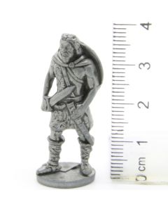 Ferrero Kinder Ü-Ei Soldatini Metallfiguren Krieger - 9E 40mm Eisen