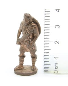 Ferrero Kinder Ü-Ei Soldatini Metallfiguren Krieger - 9E 40mm Kupfer