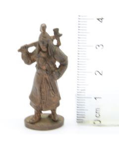 Ferrero Kinder Ü-Ei Soldatini Metallfiguren Krieger - 9F 40mm Kupfer Dark