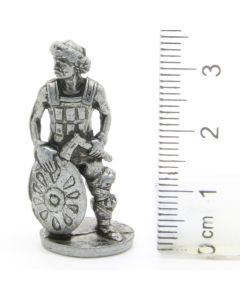 Ferrero Kinder Ü-Ei Soldatini Metallfiguren Krieger - I 52 35mm Eisen