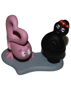 Leblon Delienne LBP61 Papa&Mam Barbapapa & Barbamamma piombo