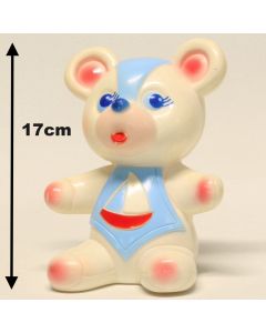 GVPM L Orso Seduto Bianco e Blu