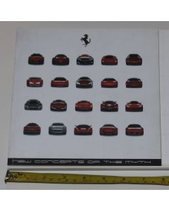 Libro Pubblicazione Ferrari NEW CONCEPTS OF THE MYTH 56 pagine