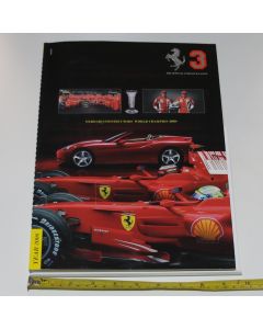 Libro Pubblicazione Ferrari Year 2008 Constructor's World Champion 272 Pagine Rovinato