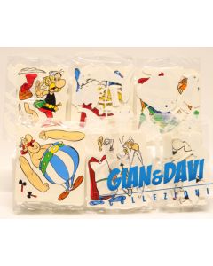 M&M MARS 1996 Asterix Moving serie completa 6 personaggi sigillati