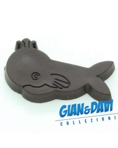 MB-C-C Lena la Balena Marrone Scuro