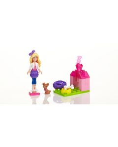 Mega Bloks Barbie 80202 Puppy Pals Barbie