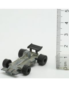 Ü-Ei Metallfiguren MEtall-Rennwagen mit Plastik-Heckspoiler D 1977 Ferrari 312 T
