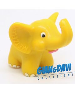 PVC Werbefigur Pubblicitari Metzeler Gummiwerke Reifen Elefantino Giallo Scuro 4,5cm