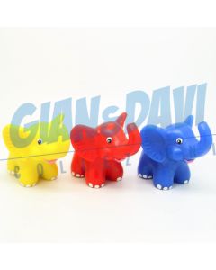 PVC Werbefigur Pubblicitari Metzeler Gummiwerke Reifen Elefanten Sat 4,5cm