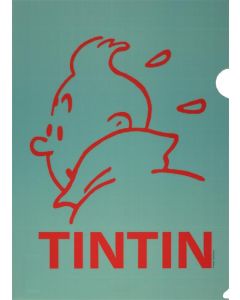 Tintin Cartoleria 15160 Plastic Sleeves - A4 Tintin Turquoise