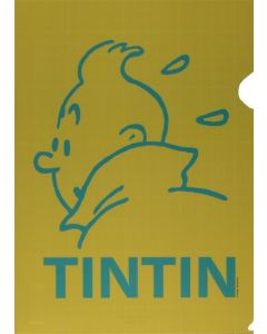 Tintin Cartoleria 15162 Plastic Sleeves - A4 Tintin Green