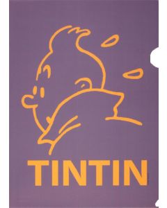 Tintin Cartoleria 15164 Plastic Sleeves - A4 Tintin Purple