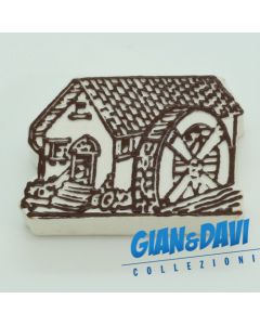 MB-G-PMB Mulino in Rilievo Bianco