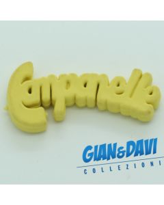 MB-G-C Scritta Campanelle Gialla