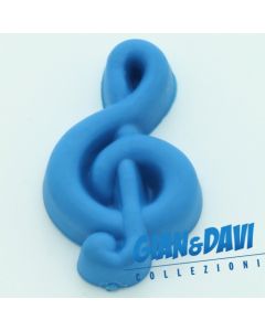 MB-G-MU Chiave di Violino Azzurro