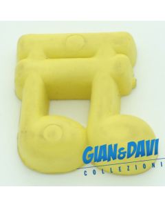 MB-G-MU Nota Musicale Doppia Gialla