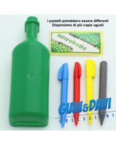 MB-GD-CC Bottiglie Astuccio Pastelli Ve Microbolle