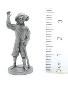 Ferrero Kinder Ü-Ei Soldatini Metallfiguren Musketiere - E25 35mm Eisen