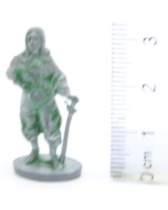 Ferrero Kinder Ü-Ei Soldatini Metallfiguren Musketiere - E27 35mm Eisen Green