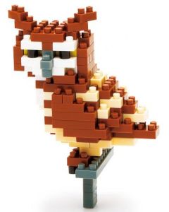 Nanoblock Kawada NBC059 ANIMALI GUFO REALE