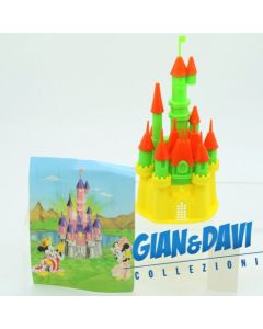 Nestlè Maxi Sorpresa Disney - Castello Base Gialla con Cartina e Adesivi