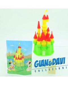 Nestlè Maxi Sorpresa Disney - Castello Base Verde con Cartina e Adesivi