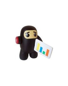 Kidrobot Ninjatown Wee Vinyl Mini Series 2" -  Ninja Consultant 1/25