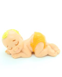 GIG 1991 Paciocchini Magico Pannolino - I Bebè - 21 Bebe Pigrotto Arancio