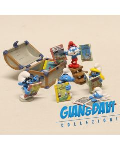 Pixi Paris 3048 Le coeffre à BD des Schtroumpfs