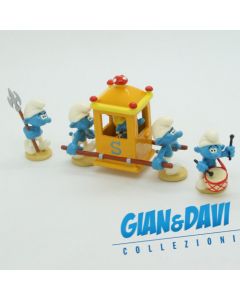 Pixi Paris 6413 Le cortege du schtroumpfissime