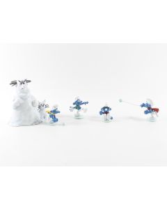 Pixi Les Schtroumpfs 6456 La bataille de boules de neige 200pcs