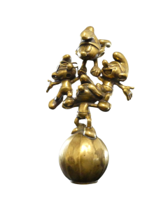 Pixi Atelier Bronze 6399 Les Schtroumpfs Acrobates - I Puffi acrobati