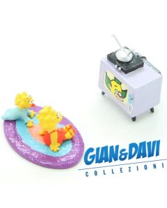 PP 2196 The Simpsons Maggie et Lisa + TV NoBOX