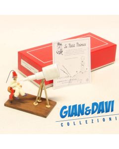 PP 5709 Petit Prince L'astronome au Télescope