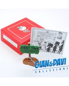 PP 6504 Lucky Luke Panneau Grass Town