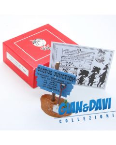 PP 6505 Lucky Luke Panneau Cactus Junction