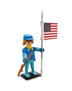 Plastoy Playmobil Colleclectoys - Le Chevalier Americain