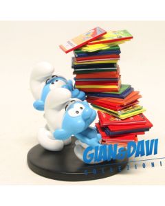 Plastoy Les Schtroumpfs Pile d'Album
