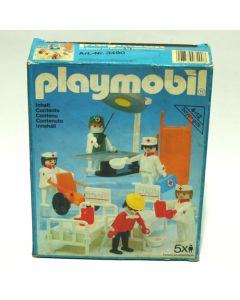 Playmobil 3490 Sala Operatoria con mini libretto USATO