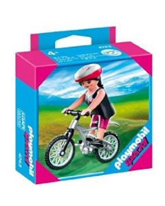 Playmobil 4743 Ragazza In Mountain Bike