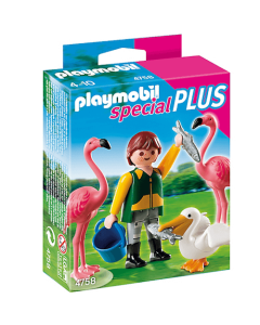 Playmobil 4758 Guardiano Con Uccelli Esotici