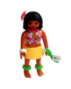 Playmobil Serie 4 Figures 5285 Girl 04 Hawaiana