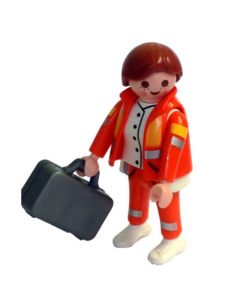 Playmobil Serie 4 Figures 5285 Girl 07 Pronto Soccorso