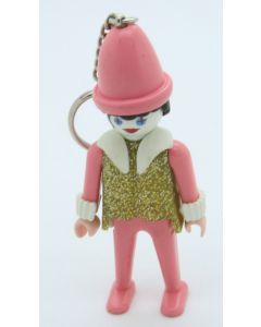 Playmobil 7629 Pink Clown keychain