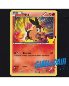 2021 Pokemon Mcdonald's 25th Anniversary ITALIANO 13/25 Tepig