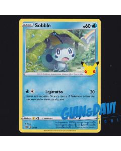 2021 Pokemon Mcdonald's 25th Anniversary ITALIANO 24/25 Sobble