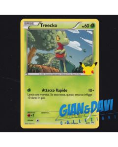 2021 Pokemon Mcdonald's 25th Anniversary ITALIANO 3/25 Treecko
