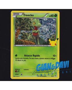 2021 Pokemon Mcdonald's 25th Anniversary ITALIANO 3/25 Treecko Holo