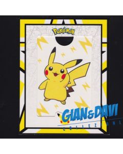 2021 Pokemon Mcdonald's 25th Anniversary Cornice Pikachu Sx